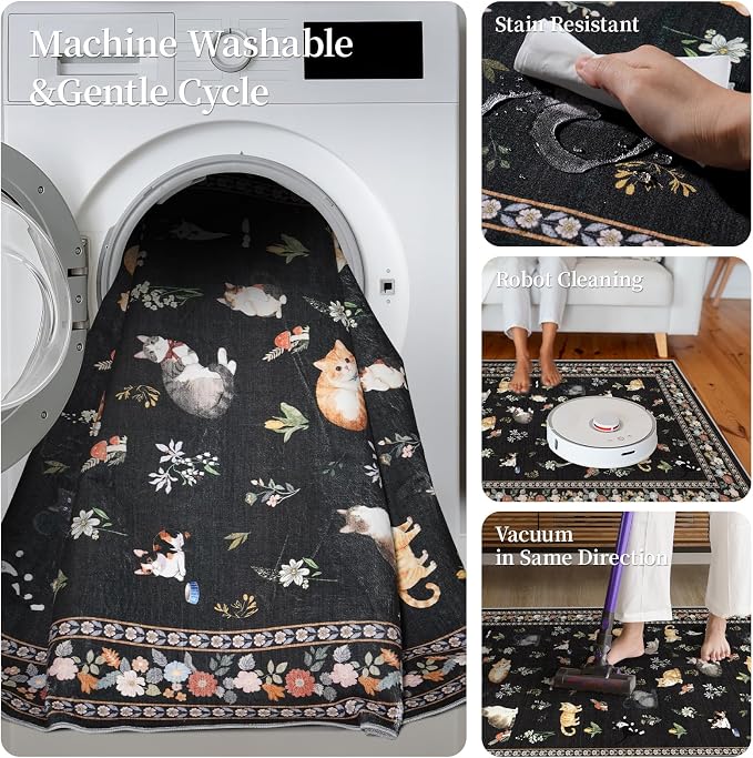 2x12 Washable Hallway Runner Rug - Image 7