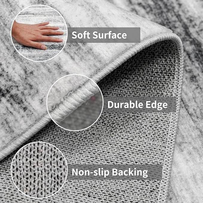 Washable Hallway Runner Rug for Home: Extra Long Runners for Entryway Living - Image 5
