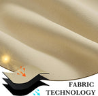 RYB HOME Bedroom Blackout Curtains 72 inches Long, 100% Blackout Thermal - Image 7