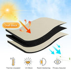 RYB HOME Short Curtains for Bedroom, Room Darkening Insulated Summer Heat Light - Image 4