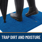 OLANLY Dog Door Mat for Muddy Paws 59x24, Absorbs Moisture and Dirt, Absorbent - Image 2