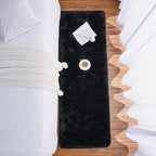 Chicrug Soft Runner Rug for Bedroom Living Room Plush Fluffy Rug 2x8 Feet - Image 4