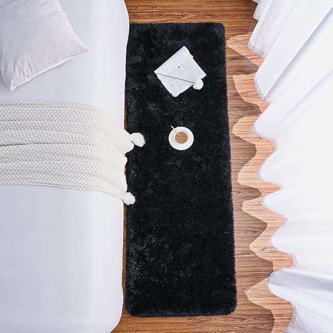 Chicrug Soft Runner Rugs for Bedroom Living Room Plush Fluffy Rug 3x10 Feet - Image 5