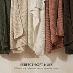 EVERGRACEHOME Chunky Chenille Knit Throw Blanket - Image 6