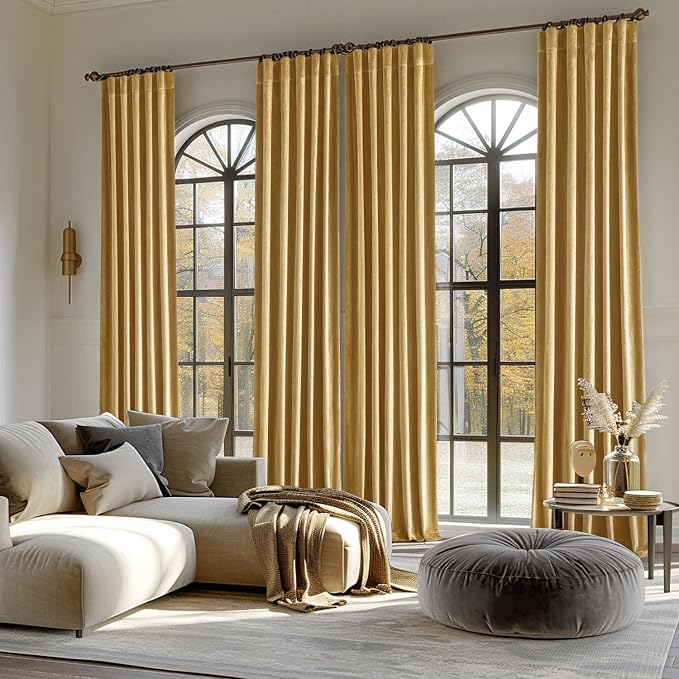 MIULEE Velvet Curtains 108 inches - Image 7