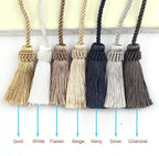 Fenghuangwu Curtain Tiebacks Handmade Decorative Curtain Holdbacks Rope - Image 7