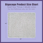 Bigacogo Chunky Knit Throw Blanket - Image 2