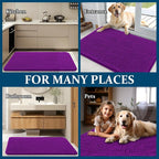 OLANLY Dog Door Mat for Muddy Paws 32x20, Absorbs Moisture and Dirt, Absorbent - Image 8