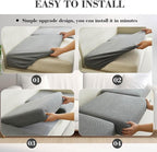 Couch Covers for 2 Cushion Sofa Pet Friendly Couch Cushion Covers Universal - Image 6