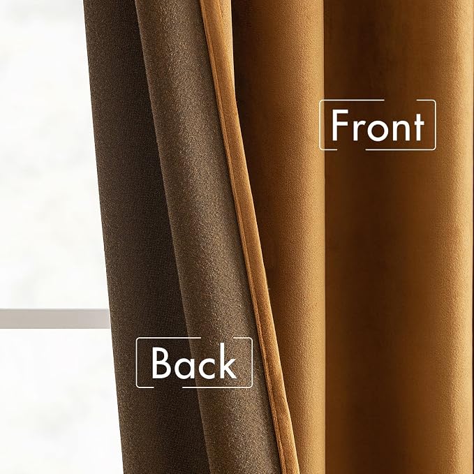 MIULEE Velvet Curtains 84 inches - Image 6