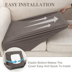 Couch Cushion Covers Seat Cushion Cover Stretch Couch Cover Separate Sectional - Image 5