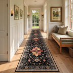 Area Rugs 2'6''x12' Runner Rug Non Slip Washable by RELEANY