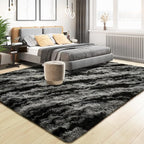 Tepook Soft Fluffy Rugs for Bedroom, 4x6 Area Rug for Living Room, Modern - Image 2
