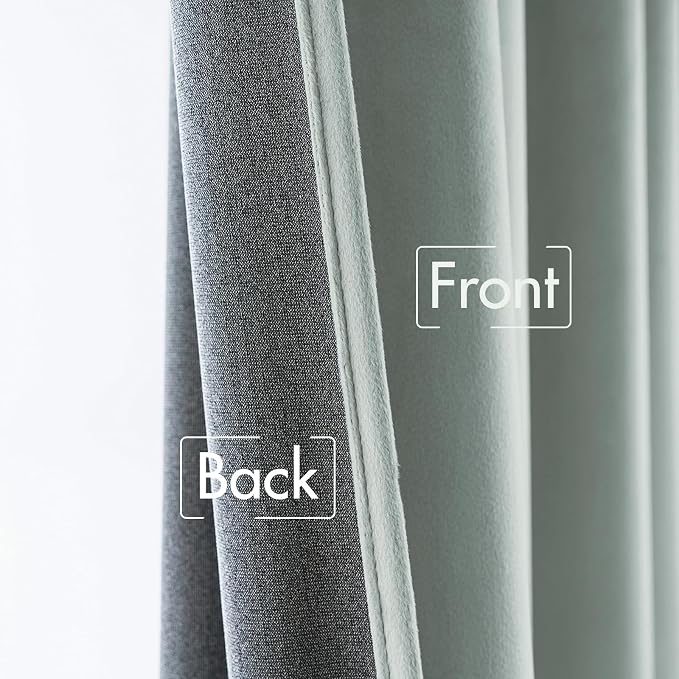 MIULEE Velvet Curtains 96 inches - Image 6
