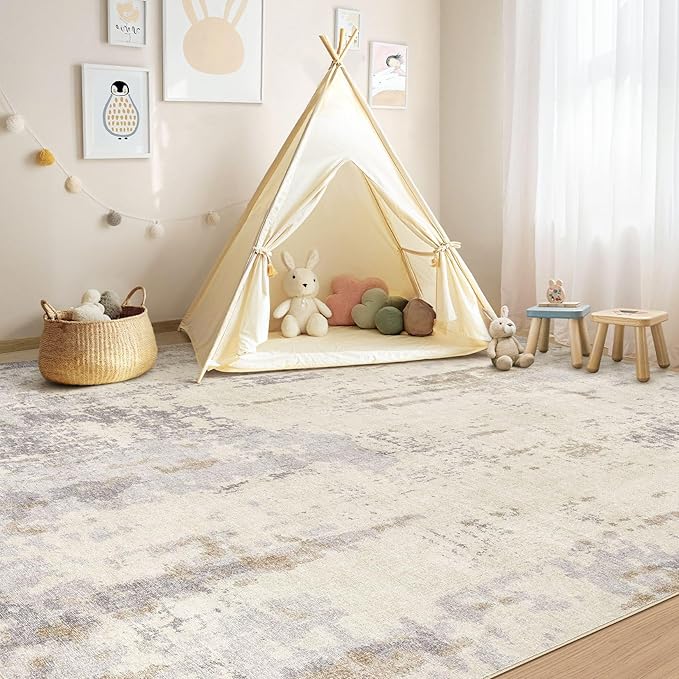 UERMEI 5x7 Area Rug Living Room Rugs - Image 4