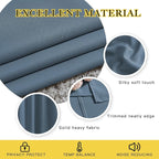 NICETOWN Smoky Blue Blackout Curtains 102 inches Long, Grommet Thermal - Image 3
