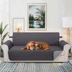 Reversible Loveseat Sofa Covers Couch Cover Furniture Protector - Image 2
