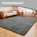 9x12 Fluffy Area Rugs for Living Room, Large Fuzzy Shag Area Rug for Bedroom - Image 7