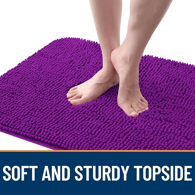 OLANLY Dog Door Mat for Muddy Paws 54x24, Absorbs Moisture and Dirt, Absorbent - Image 4