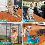OLANLY Dog Door Mat for Muddy Paws 70x46, Absorbs Moisture and Dirt, Absorbent - Image 7