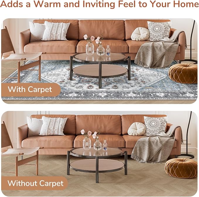 OPPODREAM Soft 8x10 Area Rugs, Washable Rugs 8x10 - Image 8
