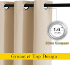 NICETOWN Blackout Draperies Curtains Panels - Image 2