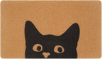 UINI Door Mat Outdoor Indoor Welcome Mats, Cute Cat Front Doormat, Non Slip by UINI
