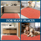 OLANLY Dog Door Mat for Muddy Paws 47x17, Absorbs Moisture and Dirt, Absorbent - Image 8