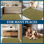 OLANLY Dog Door Mat for Muddy Paws 70x32, Absorbs Moisture and Dirt, Absorbent - Image 8