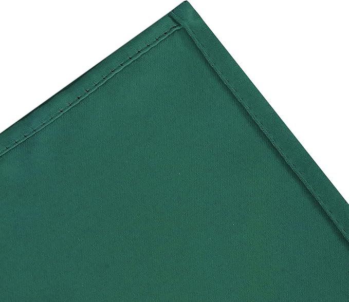 LEMOMO Dark Green Thermal Blackout Curtains/38 x 84 Inch/Set of 2 Panels Room - Image 8