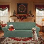 KEKUOU Stretch Oversized Sofa Slipcover 1 Piece Couch Sofa Cover Furniture - Image 2