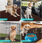 OLANLY Dog Door Mat for Muddy Paws 59x24, Absorbs Moisture and Dirt, Absorbent - Image 7