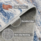 3x10 Washable Runner Rug for Family: Easy-to-Clean Runners for Hallway Entryway - Image 5