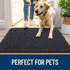 OLANLY Dog Door Mat for Muddy Paws 47x17, Absorbs Moisture and Dirt, Absorbent - Image 6