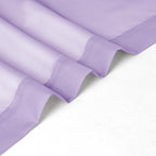 Chyhomenyc Sheer Lilac Curtains 90 inches Long 2 Panels, Light Filtering Soft - Image 6