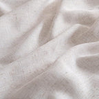 MIULEE Natural White Linen Curtains 40 Inch Long - Image 4