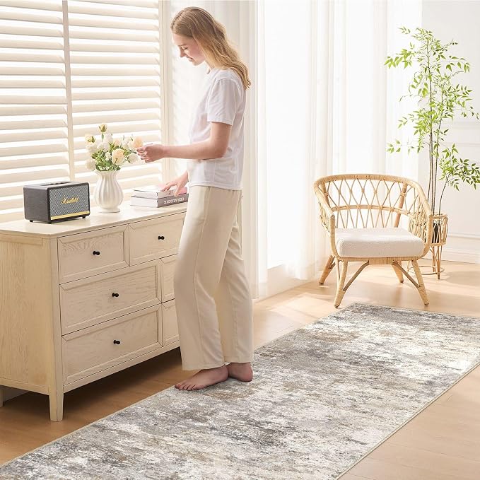 UERMEI 3X10 Washable Runner Rug - Image 4