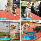 OLANLY Dog Door Mat for Muddy Paws 35x24, Absorbs Moisture and Dirt, Absorbent - Image 7
