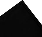 LEMOMO Black Blackout Curtains 42 x 54 Inch Length Set of 2 Panels Grommet - Image 8