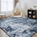 Rugflix 10x14 Area Rugs for Living Room, Washable Large Rug Stain-Resistant Low - Image 8