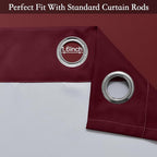 SimpleHome Ombre Room Darkening Curtains - Image 3