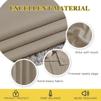 NICETOWN Taupe Blackout Curtains - Image 3