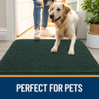 OLANLY Dog Door Mat for Muddy Paws 34x21, Absorbs Moisture and Dirt, Absorbent - Image 6