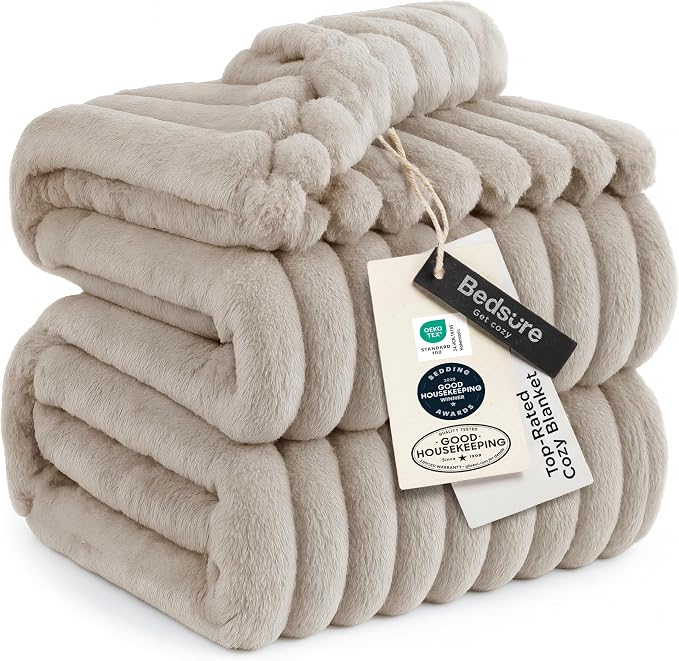 Bedsure GentleSoft King Size Blanket by BEDSURE