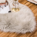 EasyJoy Ultra Soft Fluffy Shaggy Area Rug Faux Fur Rug Chair Cover Seat Pad - Image 6