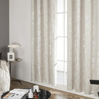 Deconovo Beige Bedroom Curtains, Room Darkening Curtain, Thermal Insulated - Image 4