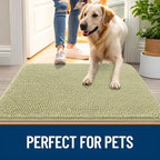 OLANLY Dog Door Mat for Muddy Paws 47x20, Absorbs Moisture and Dirt, Absorbent - Image 6