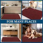 OLANLY Dog Door Mat for Muddy Paws 40x24, Absorbs Moisture and Dirt, Absorbent - Image 8