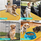 OLANLY Dog Door Mat for Muddy Paws 30x17, Absorbs Moisture and Dirt, Absorbent - Image 7
