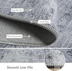 Toneed 5x7 Area Rugs for Living Room Bedroom Dining Room Washable Rug Modern - Image 6